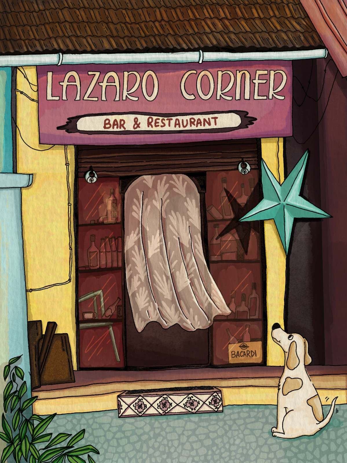 Lazaro Corner, Margao by Denise Antao