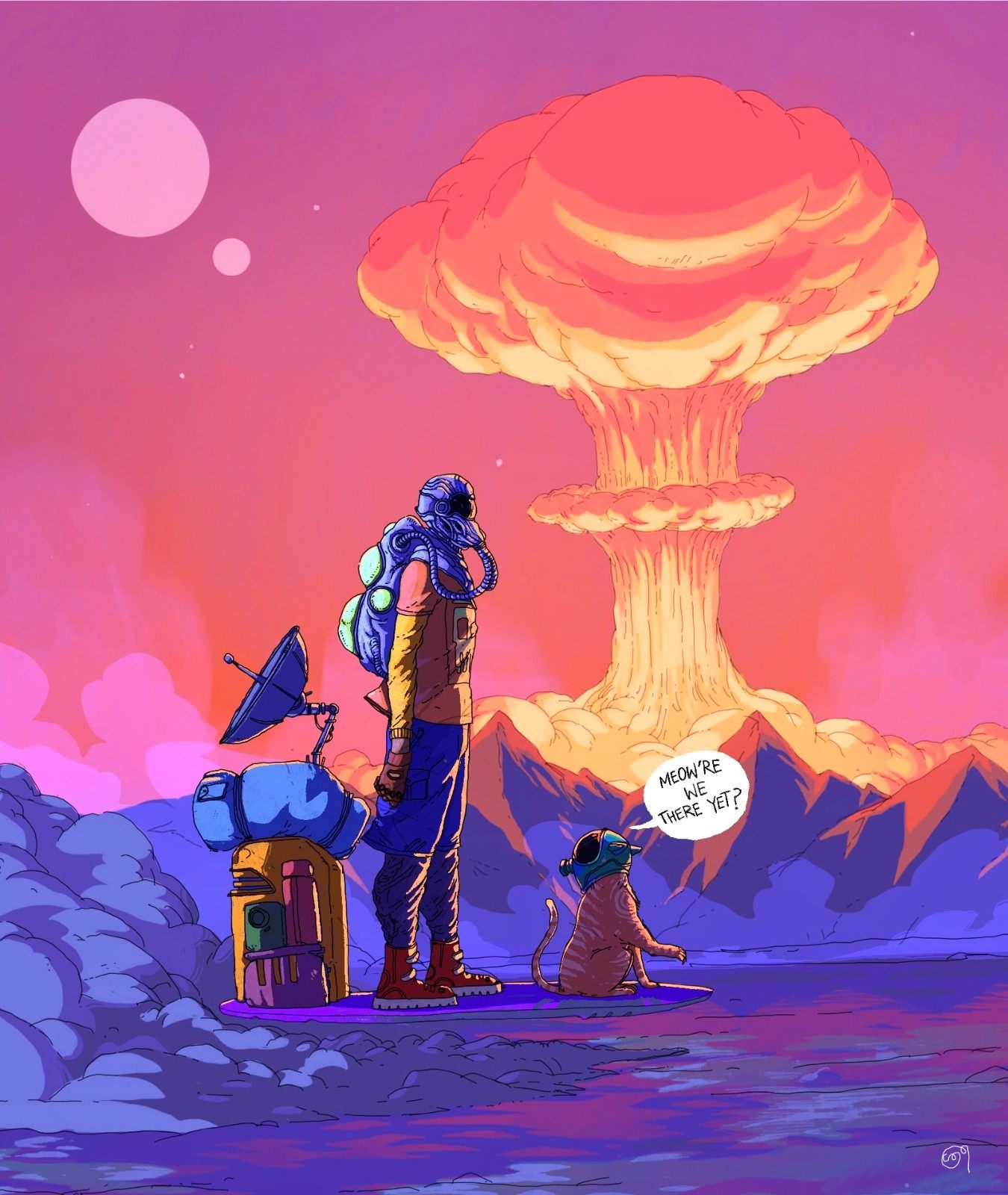 Apocalypse? Meow by Sreehari Siva
